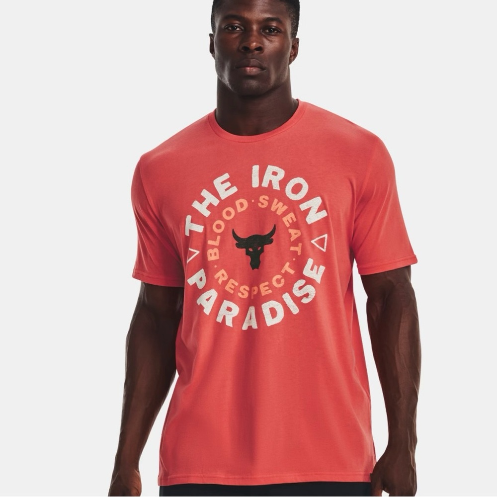 Men's Project Rock Iron Circle Short Sleeve